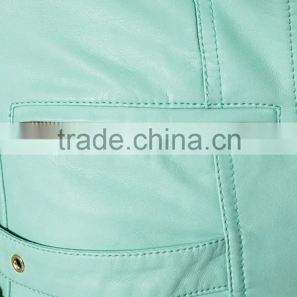 Short Ladies Leather Jackets photo-4