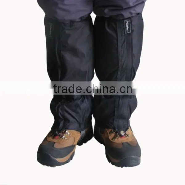 Black Waterproof Walking Hiking Gaiter Cover Climbing Hunting Snow Legging Gaiters Outdoor Equipment photo-4