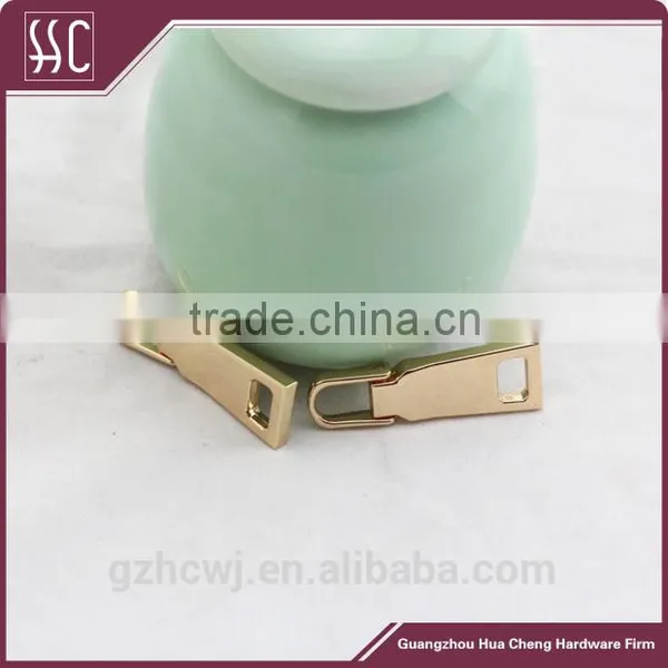 Guangzhou Light Gold Zipper Puller and Slider for Handbag Accessory photo-2