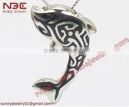 Hot Sale Animal Design Fashion Costum 925 Silver Jewelry Pendant,dolphin Design Silver cz Pendant, Wholesale Silver925 Jewelry