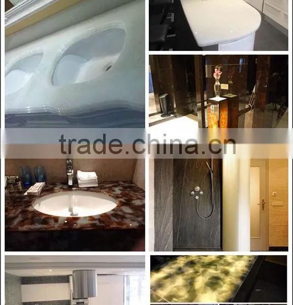 China Manufacturer Decorative Artificial Jade Marble Onyx photo-3