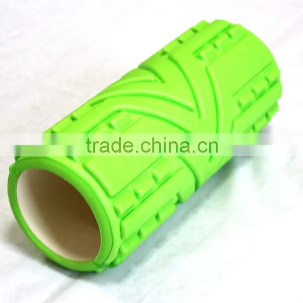 Professional EVA Arrow Carved Hollow Core Foam Roller Tetured Deep -tissue Massage Roller Yoga Fitness Roller photo-2