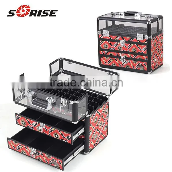 2016 Sunrise Most Popular Pvc Professional Makeup Case Professional Cosmetic Case photo-6