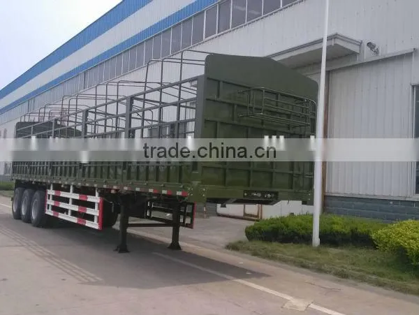 CSAC 3 Axle Transport Poultry Fence or Grid Semi Truck Trailer photo-4