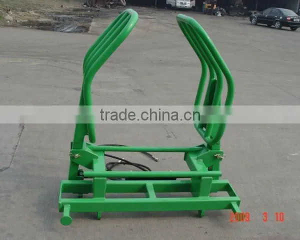 Tractor Round Bale Gripper Hydrulic Bale Gripper for Front End Loader Forklift Attachment photo-4