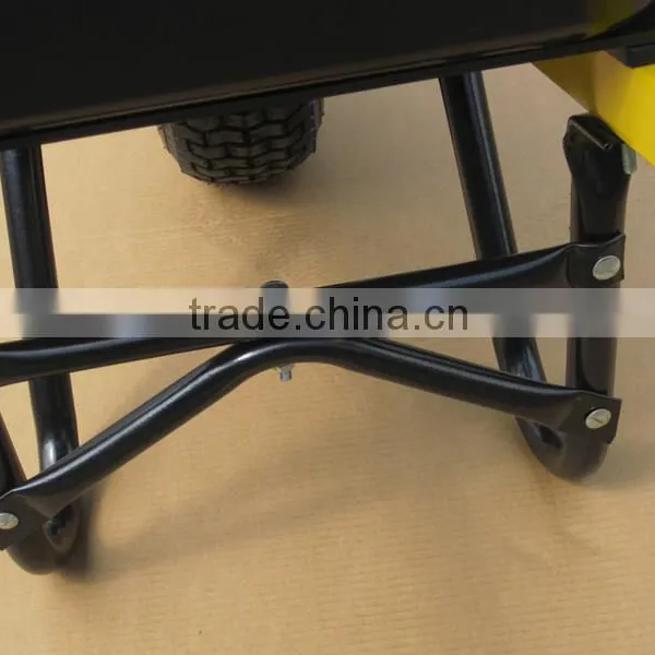 WB8603, 200kg, 100L Load Capacity,heavy Duty Steel Wheelbarrow for Stone, Concrete for Sale photo-3