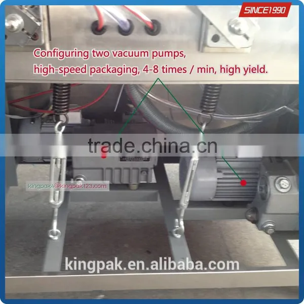 DZ500/2SBII Double Chamber Meat And Chicken Vacuum Packing Machine photo-6