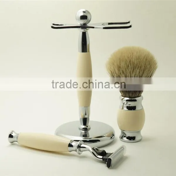 Wholesale Beard Brushes Private Label Shaving Razor Travel Shaving Kits photo-2
