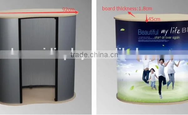 New Style Pop up Promotion Table With Wood Board photo-2