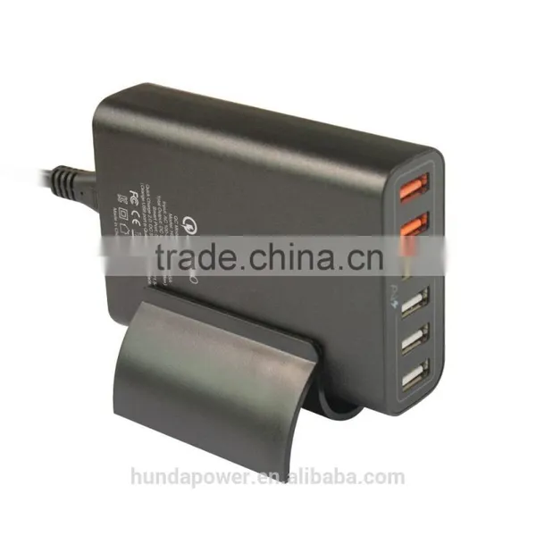 6 Ports USB qc 2.0 Quick Charger and Intelligent Smart Charger for Mobile Phone photo-2