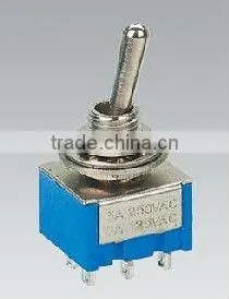 Pcb Mounting Switch,Toggle Switch With UL Approval,DPST ON-OFF Toggle Switch photo-3