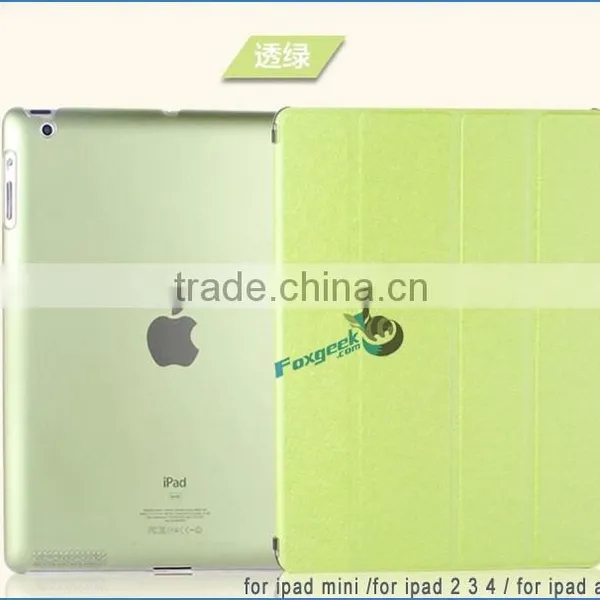 Ultra Slim Leather Case for Ipad Air 2, Protective Cover for Ipad Mini 3 Folding Leather Cover With Wake Up/sleep for Ipad 2 photo-5