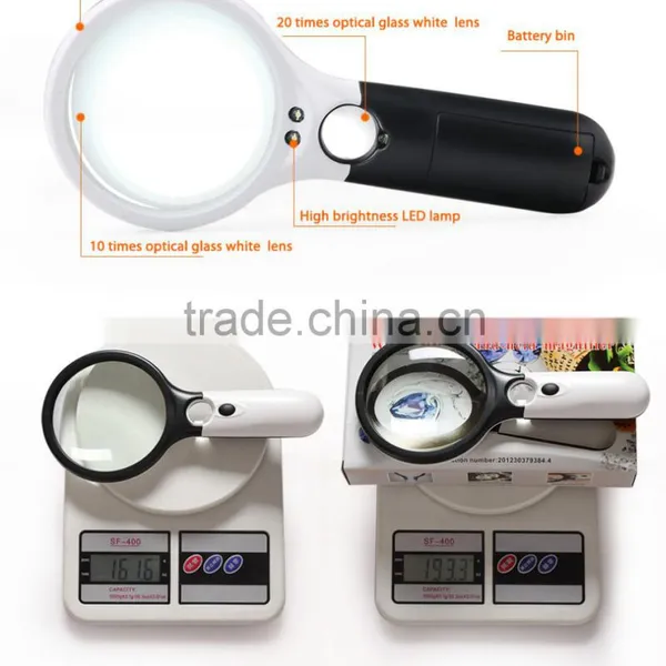 With RoHS High Quality 3LED Illuminated Inspection Magnifier photo-6