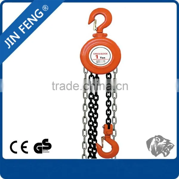 1 Ton Small Link Chain Rope Block Pulley photo-5