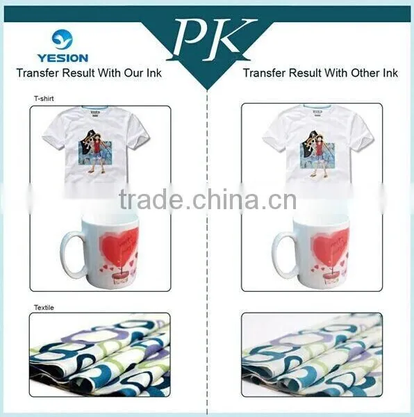 Factory Supply 2015! Best Quality Vivid Color Inkjet Printer Sublimation Transfer Ink photo-6