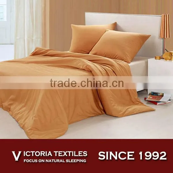 100 Cotton Queen King Bedding Sets Solid Color Quilt Set