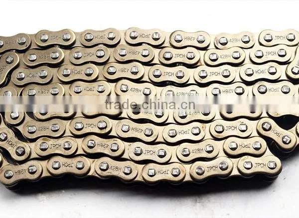 428H Yellow Motorcycle Chain photo-2