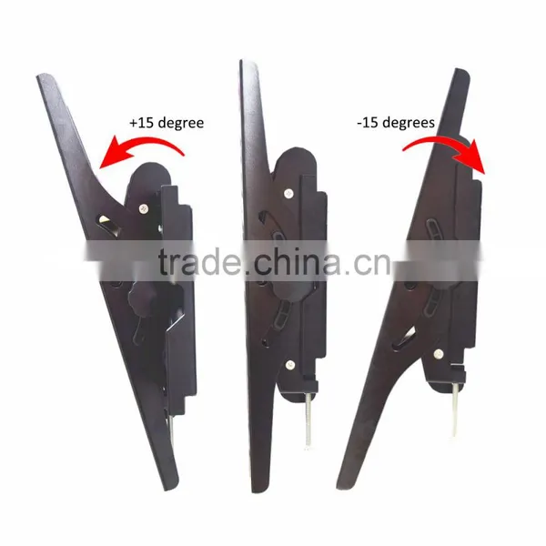 China Made Wholesale tv Accessories Vertically Adjustable Tilt Lcd Led Plasma tv Wall Mount for 14 - 42" Screens Vesa 300x300 photo-2