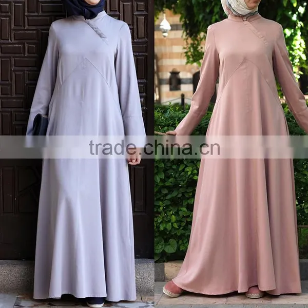 China Manufacturer Latest Design Islamic Clothing Kaftan Abaya Fashion 2015 photo-5