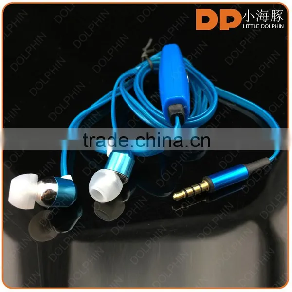 Visible Luminous Earphone Customized Logo el Wire Earphone Glowing With Microphone photo-2