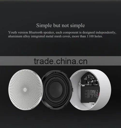 Original Xiaomi Mi Wireless Bluetooth Speaker Mini Youth Edition Version Speaker Audio HiFi W Hands-free Call For Iphone 6 Plus photo-4