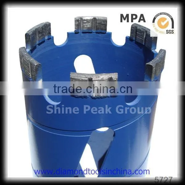 Diamond Crown Segment Core Drill Bit for Wet Coring Stone photo-2