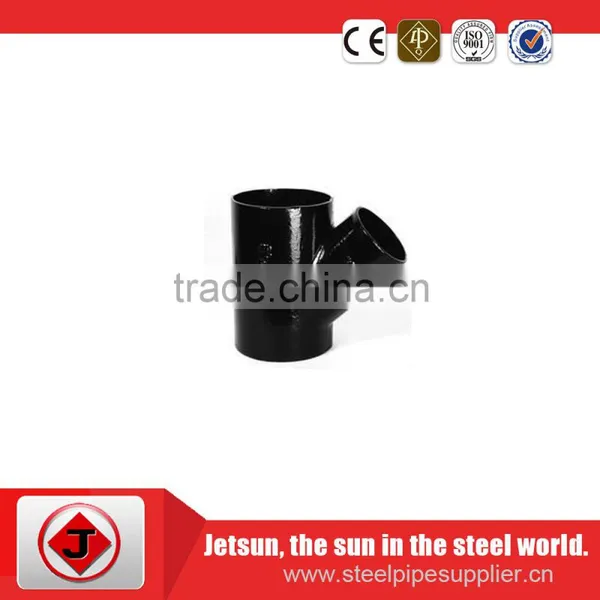 Carbon Steel Butt Weld Carbon Steel A234 WPB B16.9 Reducing Tee SCH40 photo-3