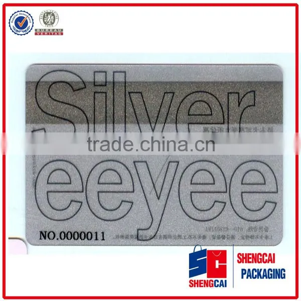 Eco-friendly Full Color Custom Inkjet Printable Business Pvc Card/VIP Card
