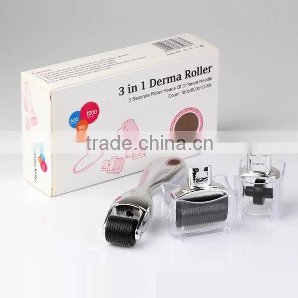 Wholesale 3 in 1 Dermaroller 1 mm Titanium Dermaroller photo-4