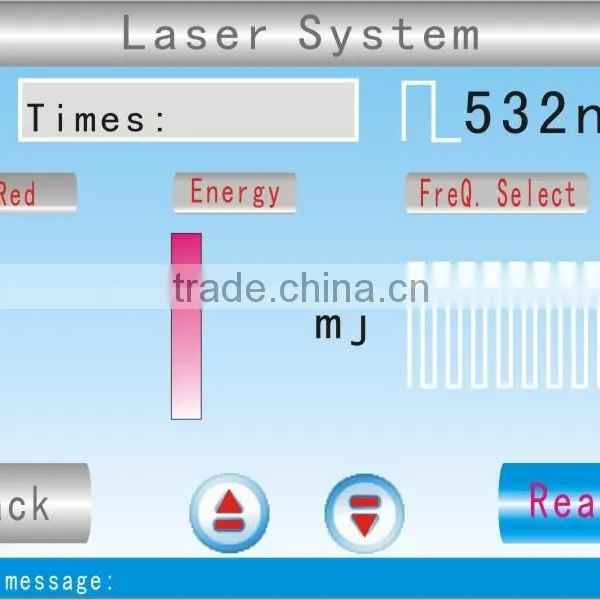 TFT True Color Touch Scren/blue Screen Q Switched Nd:YAG Tatoo Removal,q-switch Nd:yag Laser,Nd:YAG Laser photo-3