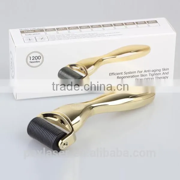 Hair Restoration 2016 Derma Rolling System Micro 0.75mm Needles Skin Care Roller With 1200 Needles Micro Derma Needle Roller photo-2