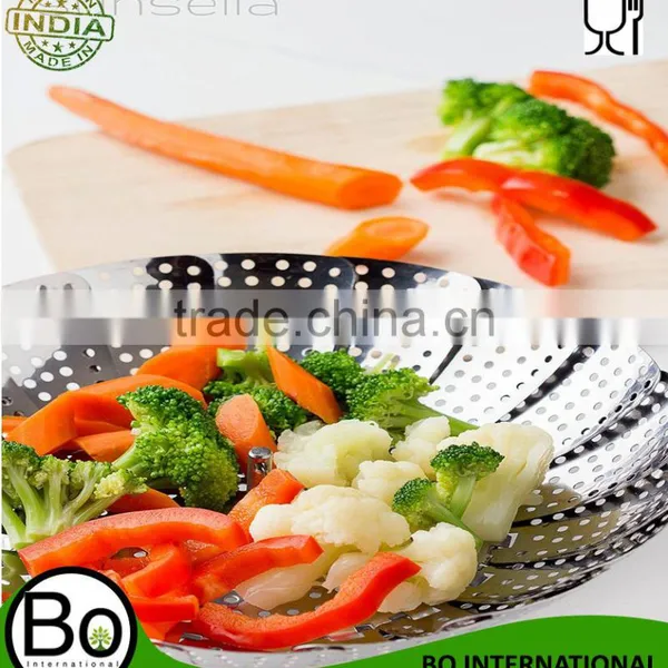 Best Cookware Stainless Vegetable Steamer, 5.3" to 9.3" photo-5