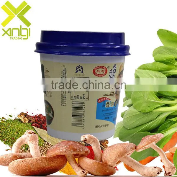 Savory Freeze Dried 6g Cup Packed Seafood Flavour Instant Mushroom Soup photo-4