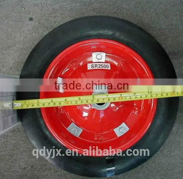 Native Rubber Travel Outdoor Sport Wheel With Mute Bearing Steel Rim photo-2