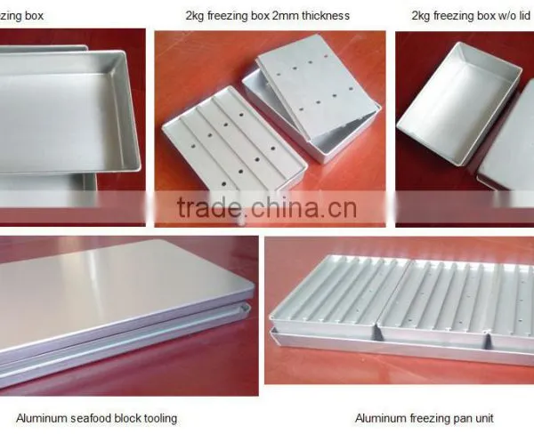 Anodized Surface Aluminum Tool Box for Seafood Frozen photo-2