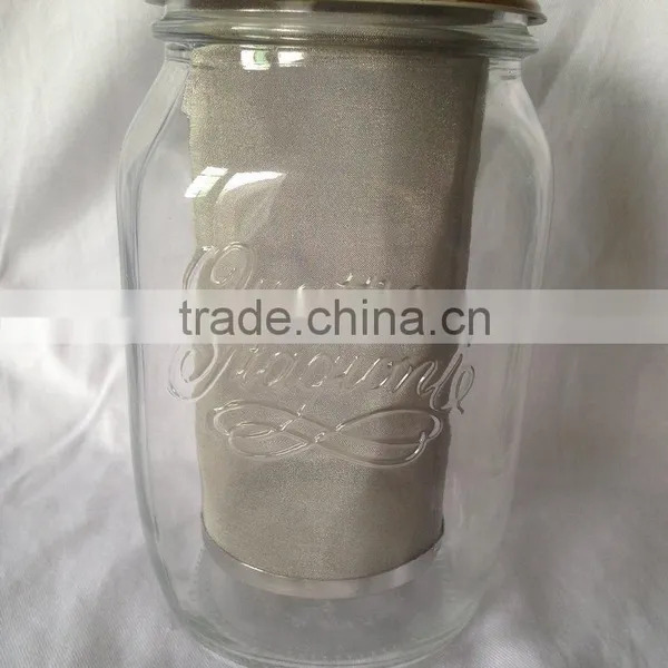 Cold Brew Coffee, Iced Coffee and Iced Tea Maker Infuser, Mason Jar and Stainless Steel Filter photo-4