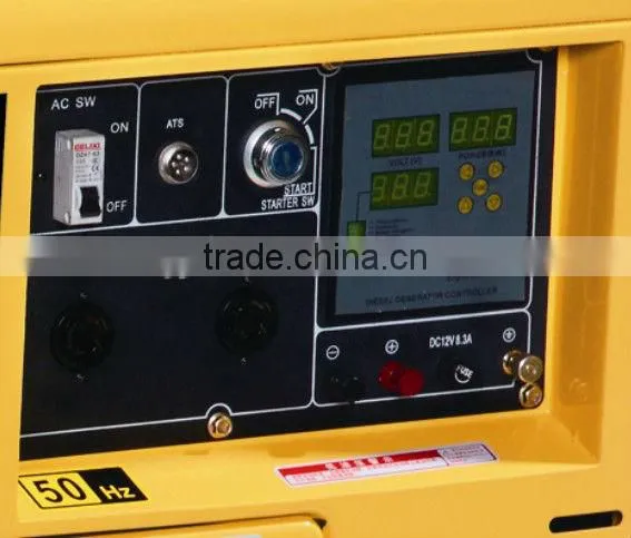 ATS Power Diesel Silent Genset 7700 5.5KW Mute Generator photo-4