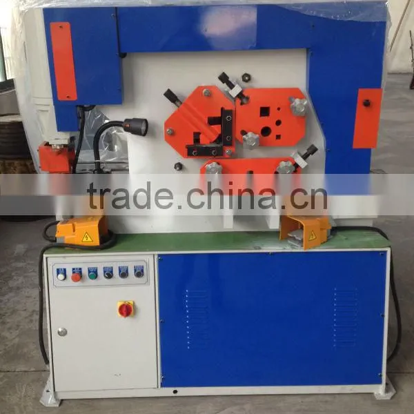 Hydraulic Ironworker, Q35Y Series Punch and Shear Machine,angel Steel Cutting and Bending Lathe photo-3