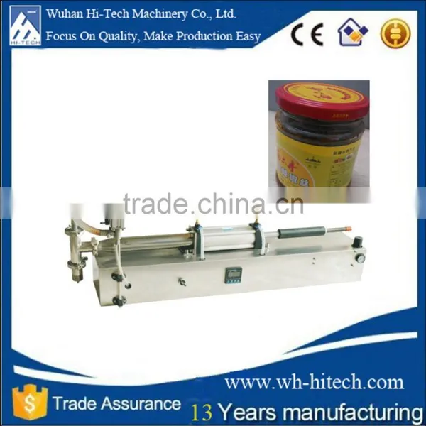 chilli paste jam filling machine