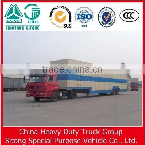 15~60ton China Car Transport Semi Truck Car Carrier Trailer photo-4
