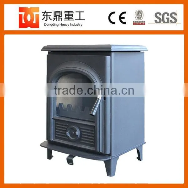 Cast Iron Free Standing Indoor & Outer Door Wood Fireplace With Good Quality photo-3