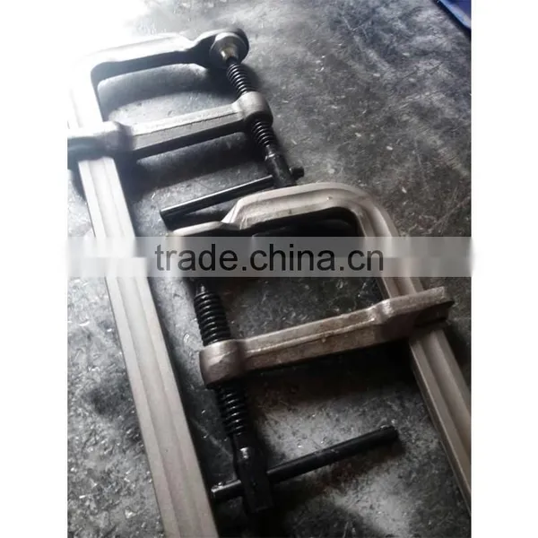 F Type Steel Forged Clamp for Wood Working 500X100mm 500x120mm 500x140mm photo-5