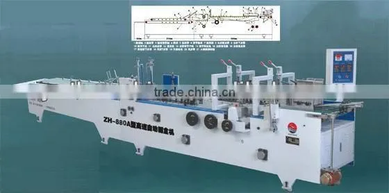 Automatic Pasting Machine Box/Glue Paper Box Machine