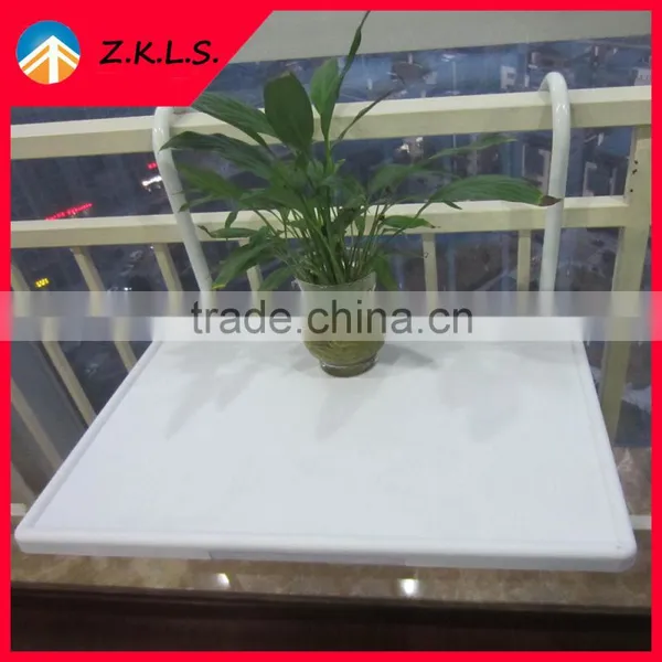 Portable Folding Balcony Hanging Folding Table photo-3