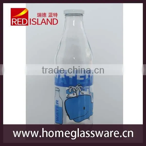 1L Glass Milk Sealed Bottle photo-4