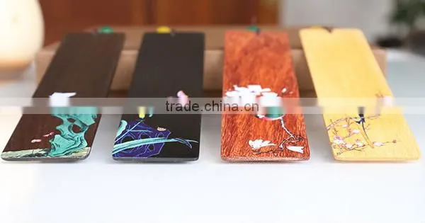 Natural Wooden Bookmark, Custom Handmade Wood Crafts Gift photo-5
