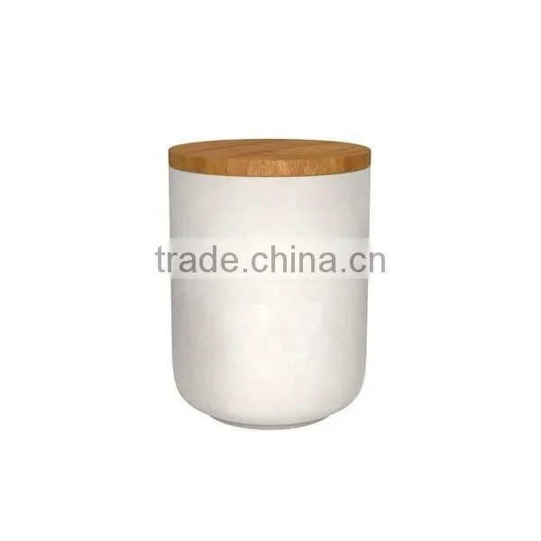 Custom Ceramic Candle Jars With Cement Graven With Soy Wax Personalized Scented Candle Jar photo-5
