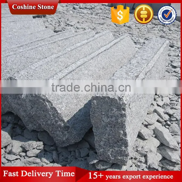 Exterior Stone Landscaping Grey Granite Road Kerbstone photo-5