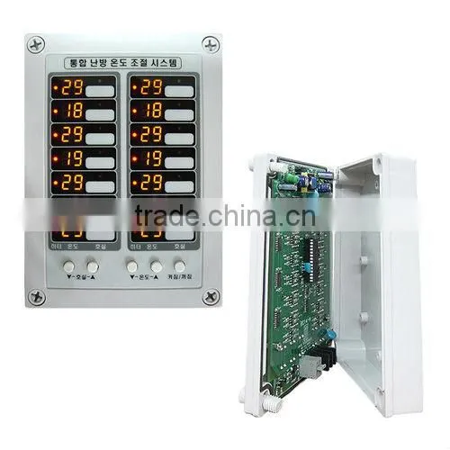 Korean Thermostat for Heating Film & Heating Cable (temperature Controller) 14Circuit Main Controller(Communication Thermostat)