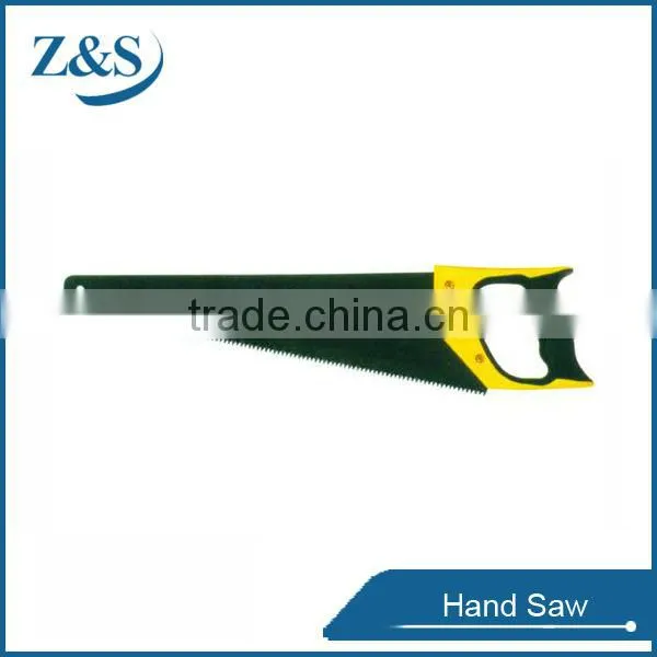 Hand Saw Plastic Handle With TPR Grips Black Finish